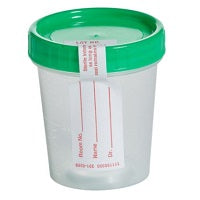 Cardinal Health Z8889207067 Specimen Cup, Positive Seal Indicator, Sterile