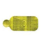 ChemoPlus IVA IV Bag Security Seal, for Baxter Viaflex Bag and Mini-Bag Plus Container, Yellow/Black Ink