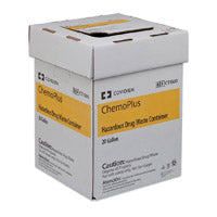 Cardinal Health ZCT1500 ChemoPlus Chemo Soft Waste Container with Self Locking Lid
